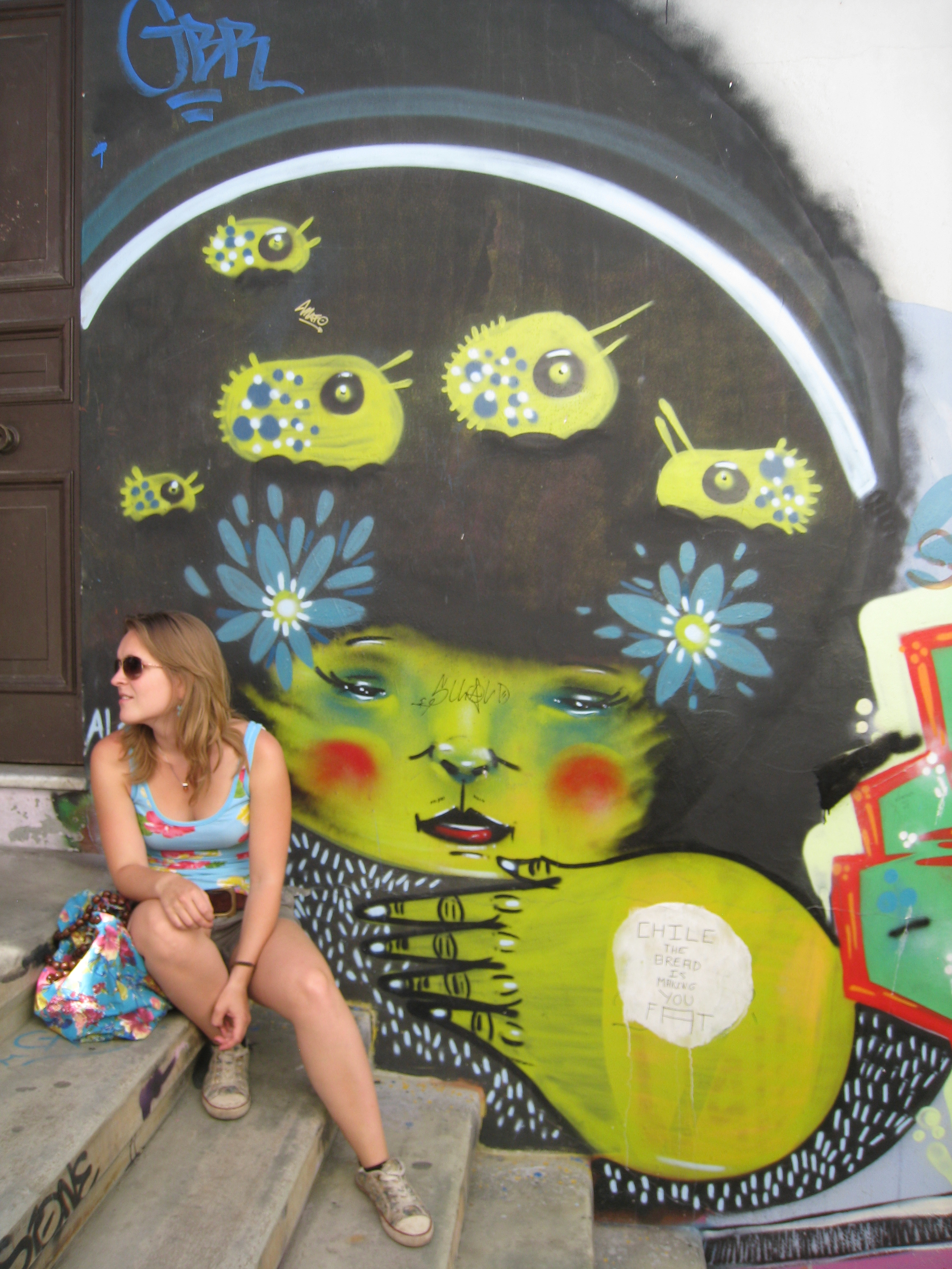 Valparaiso Graffiti - Streetart