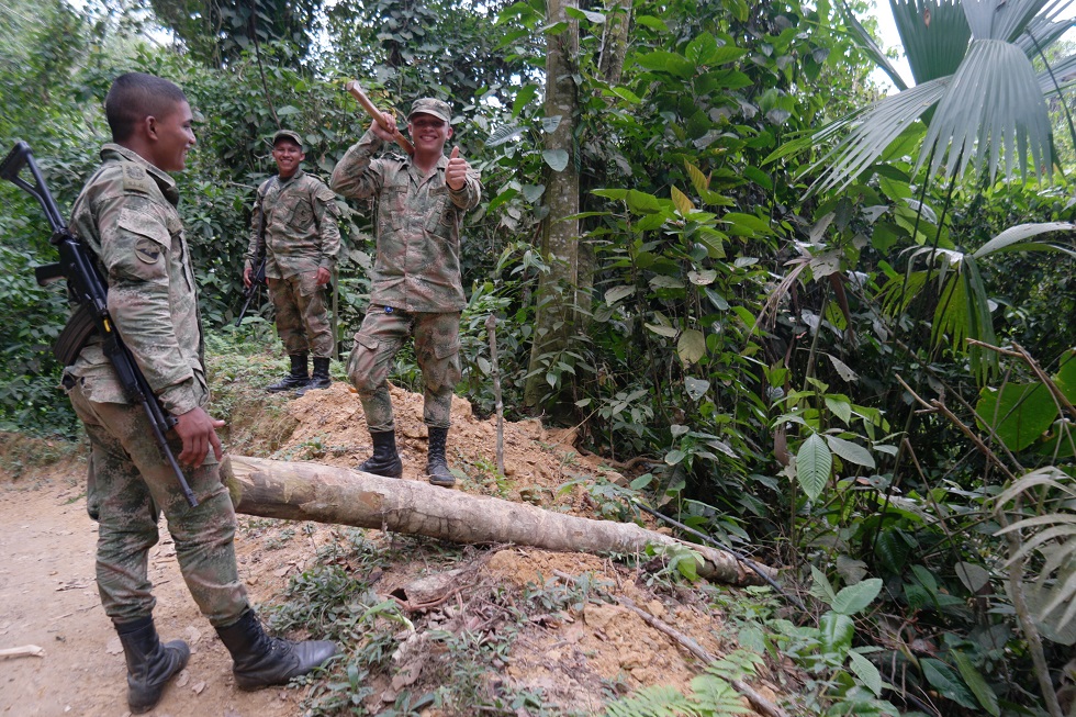 Militairen Farc Lost City