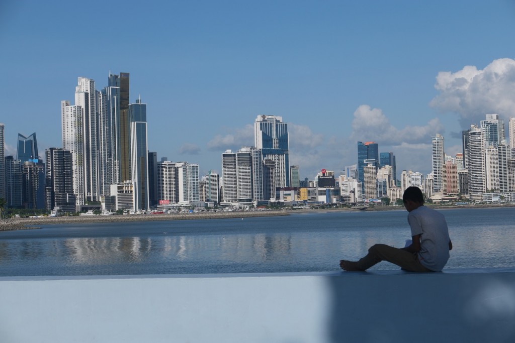 Panama city skyline