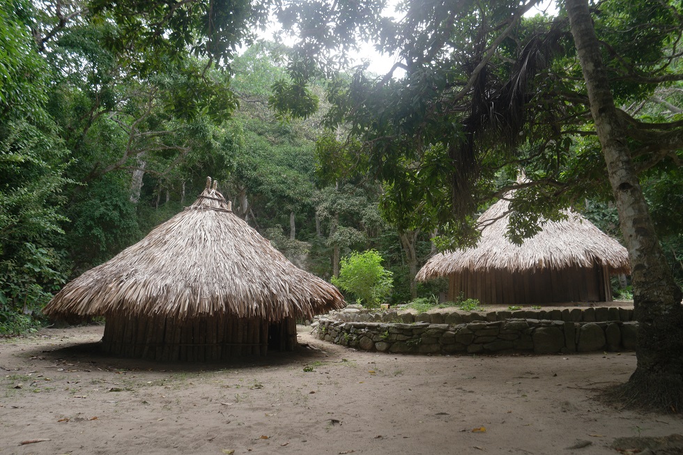 Pueblito dorp tayron nationaal park