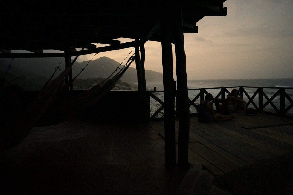 Zonsopkomst Tayrona Nationaal park