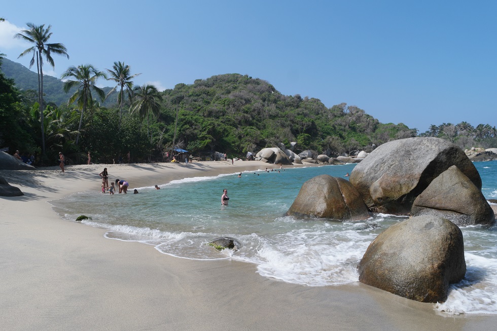 piscina zwemmen tayrona nationaal park