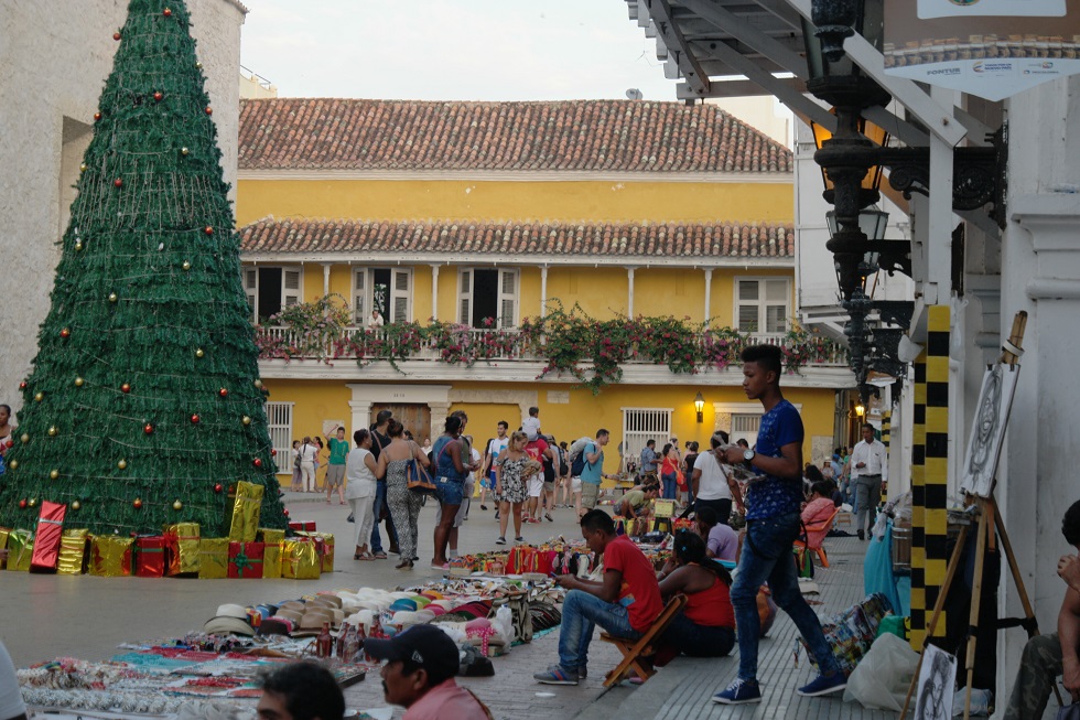 Verkoop straat Colombia Cartagena