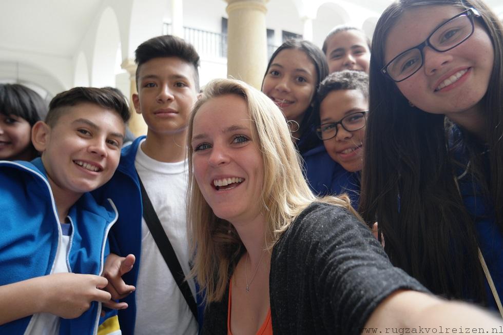 schoolkinderen Colombia