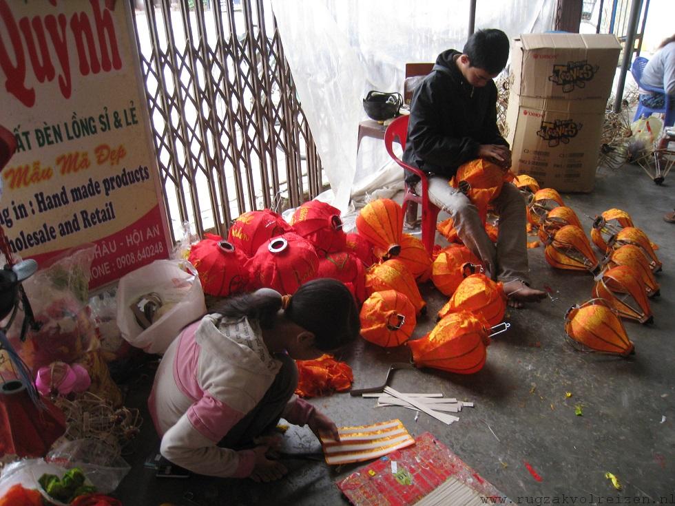 Hoi An lampionnen fabriek Vietnam 4