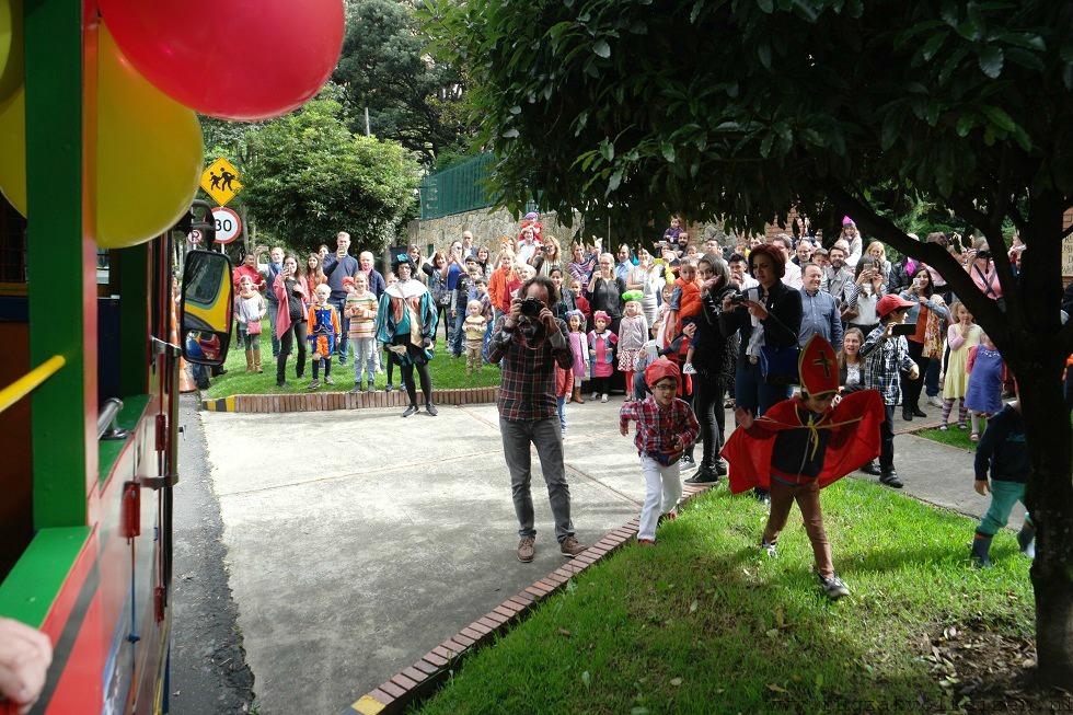 Sinterklaas Bogota ontvangst