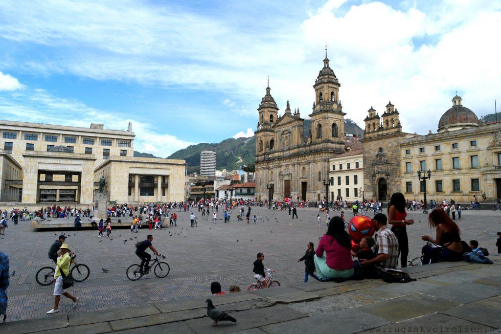 Bogota Simon Bolivar plein