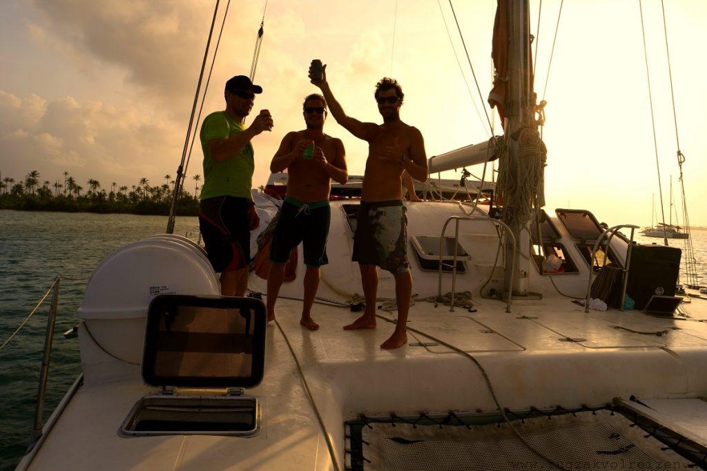 San Blas eilanden zeilboot