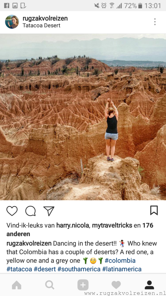 Rugzak vol reizen Instagram