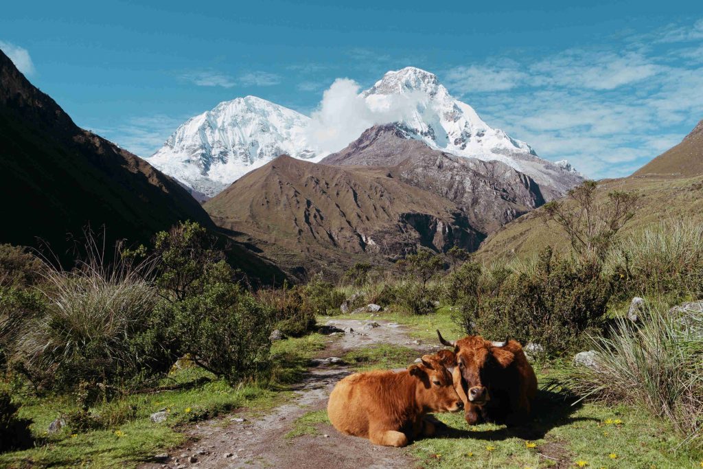 Huascaran hoogste berg Peru