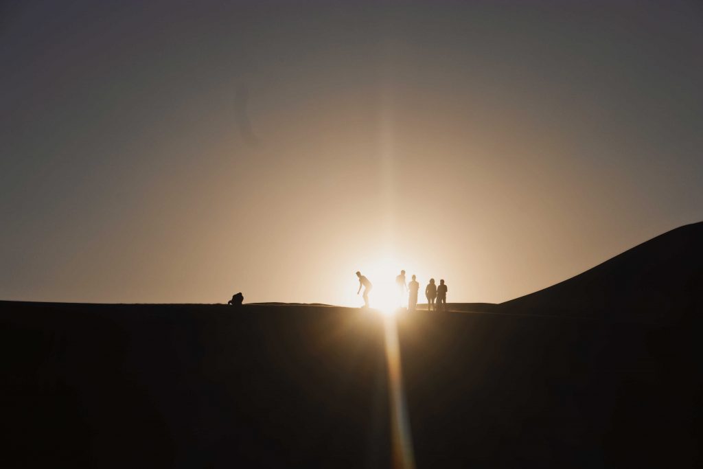 Sandboarden in Huacachina