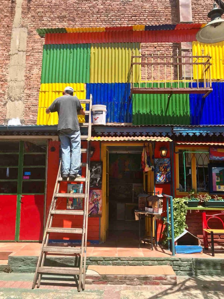 La Boca huis schilderen